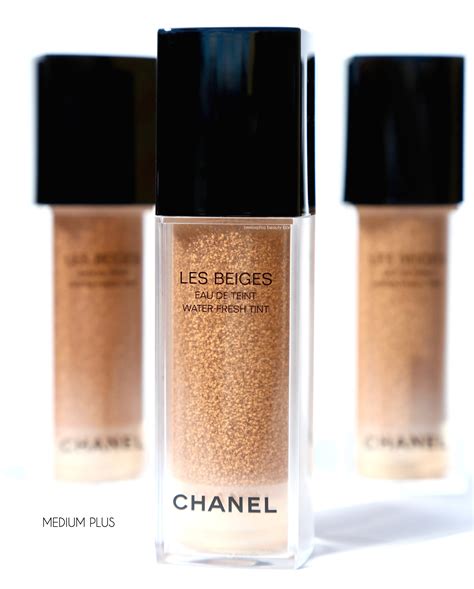 chanel water.tint medium plus|chanel les beiges medium plus.